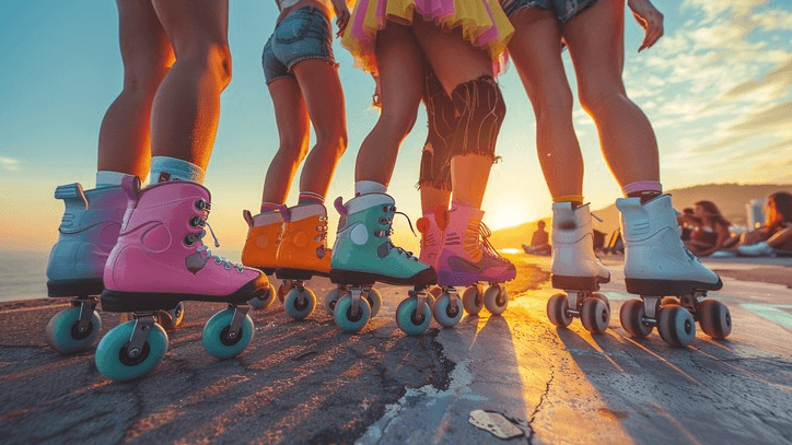 Cover for (4x)) Advanced Roller Skaters for Spotify Advert